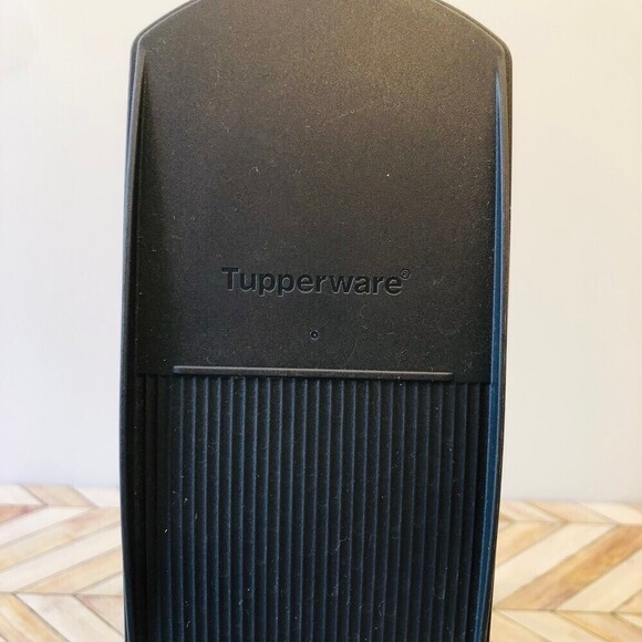 Vintage Tupperware Storage Container 5236A-1 with Dark Blue Lid - Picture 5 of 9